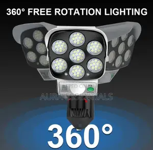 Solar Monitoring Lamp