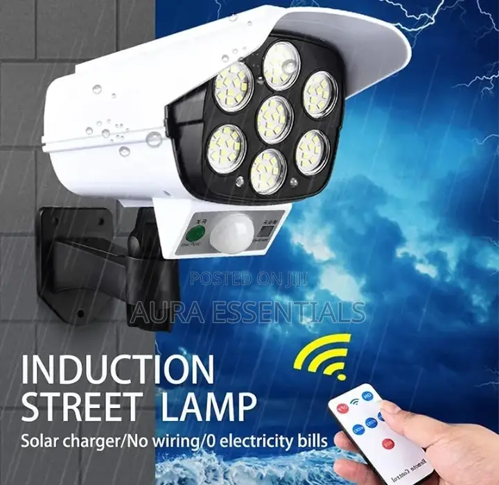 Solar Monitoring Lamp