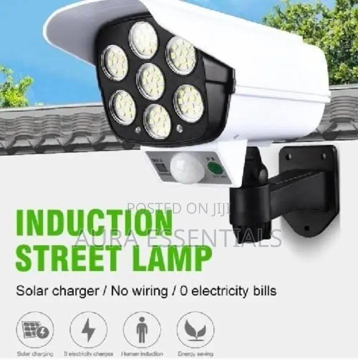 Solar Monitoring Lamp