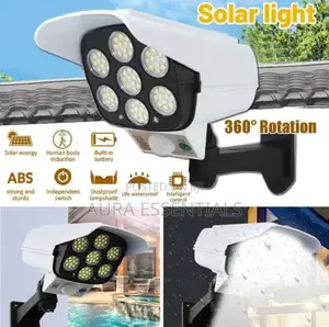 Solar Monitoring Lamp