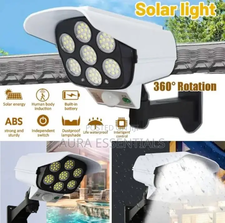 Solar Monitoring Lamp
