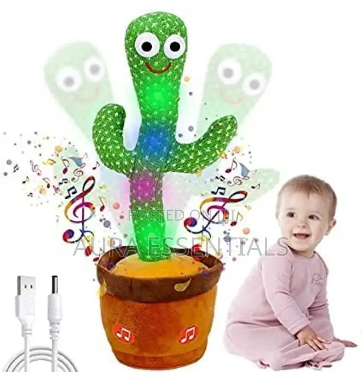 Singing Dancing Cactus Toy