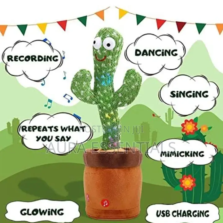 Singing Dancing Cactus Toy