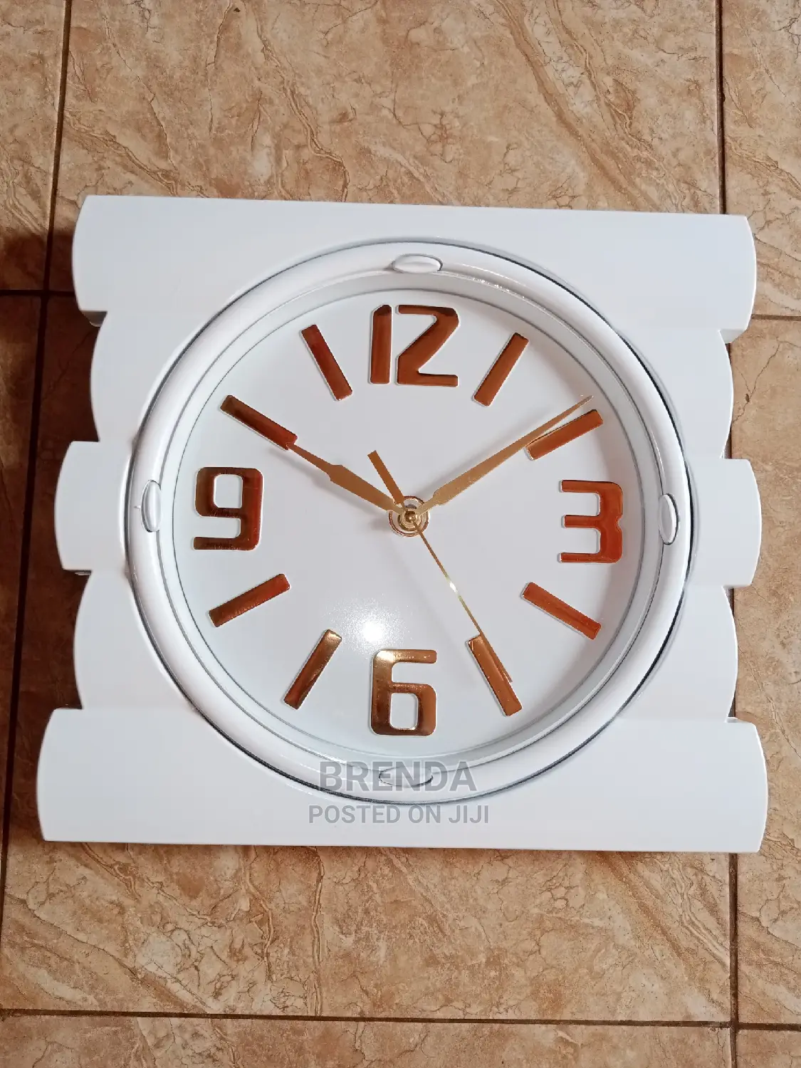 Brand New White Wall Clock
