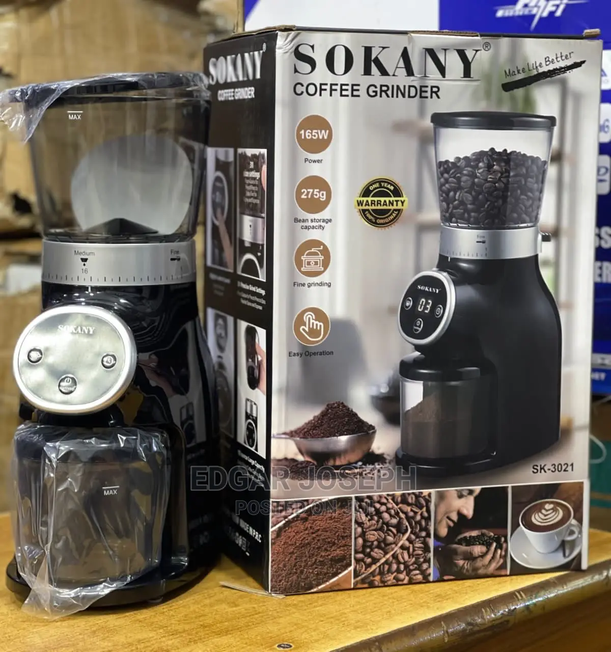 Sokany Coffee Grinder