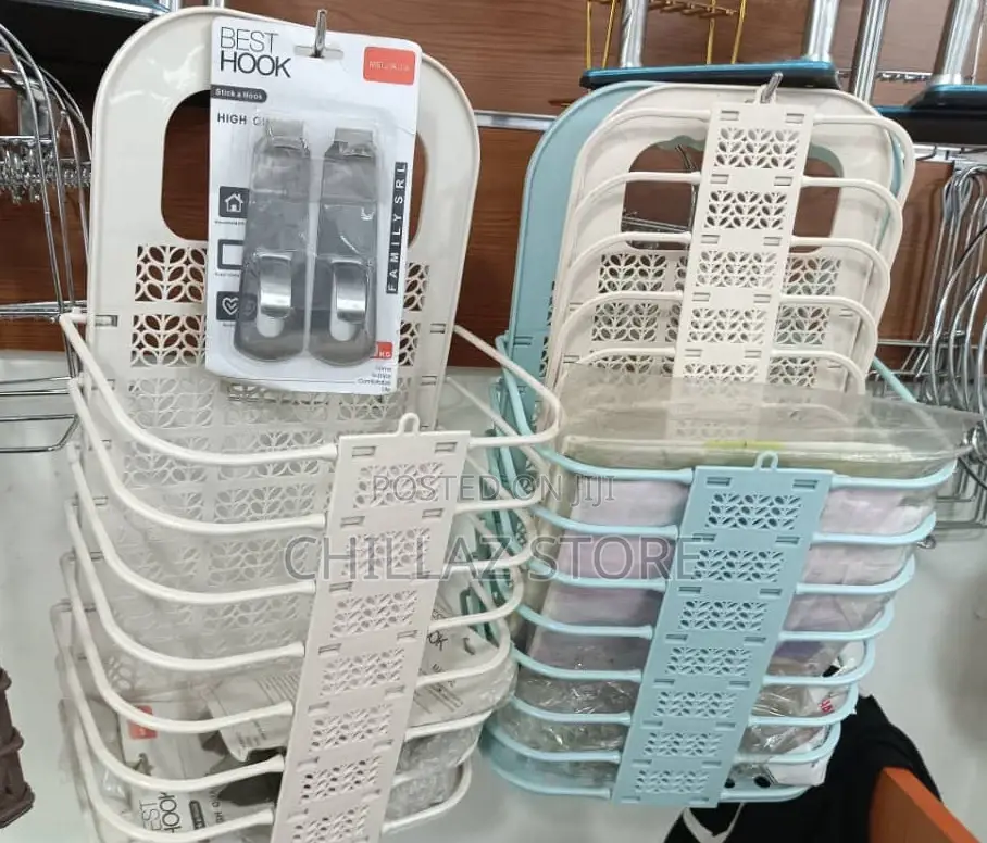 Wall Mounted Laundry Basket.