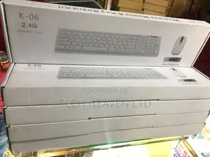 Wireless Keyboard and Mouse Combo - Sleek Design