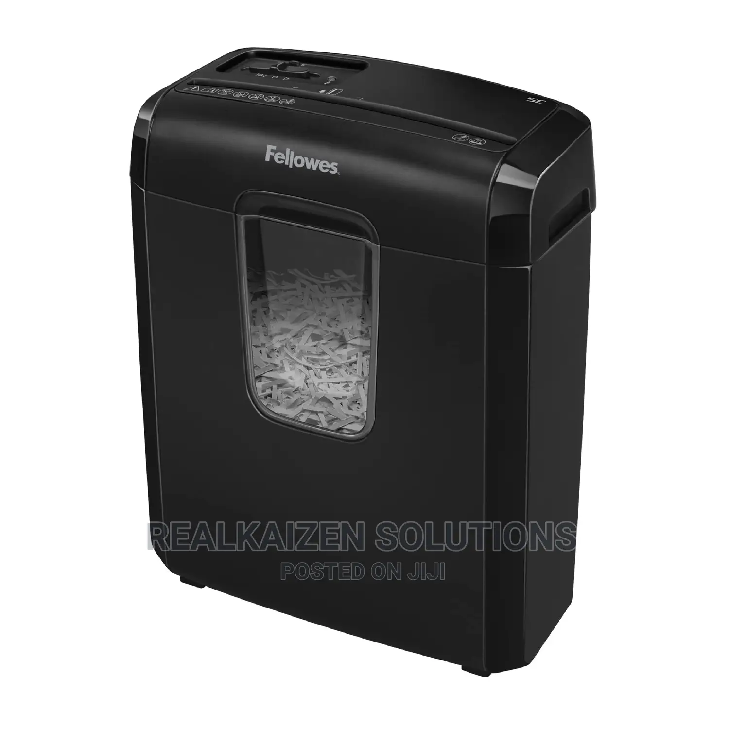 FELLOWES 11L Powershred 6-Sheet Cross Cut Paper Shredder