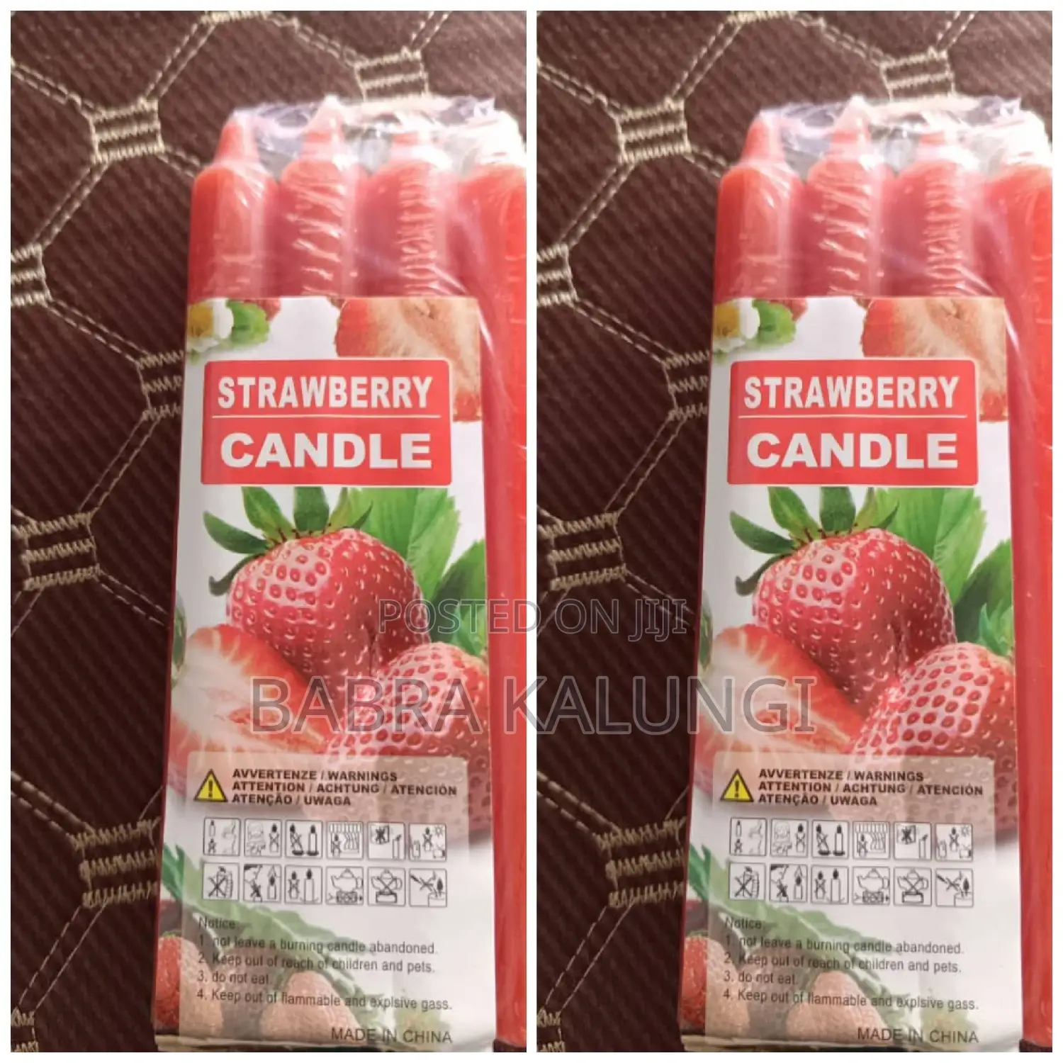 Strawberry Scented Candles