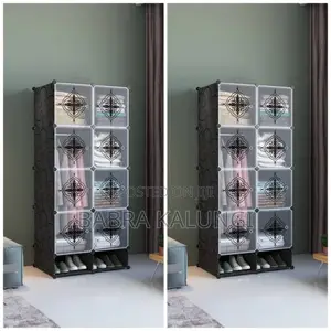 2columns Plastic Wardrobe