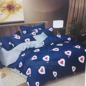 Executive Cotton Duvet Cover Set .5x6.( Blue)