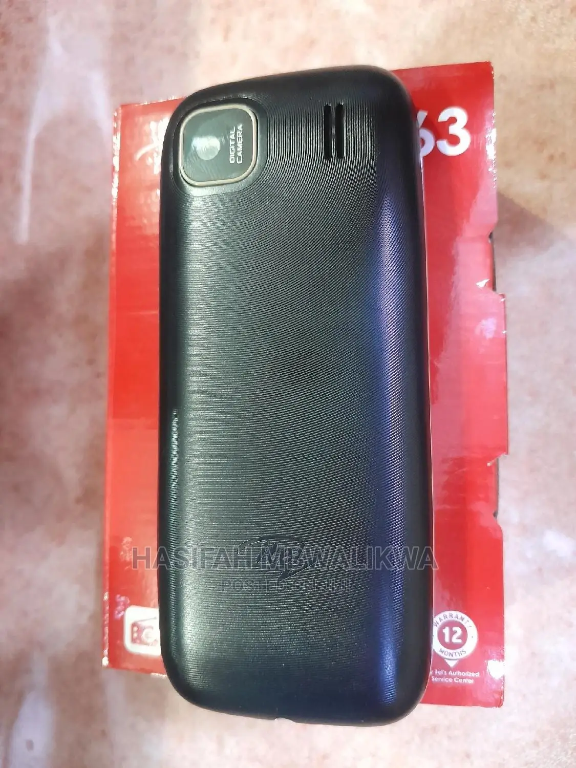 New Itel it2163 Black
