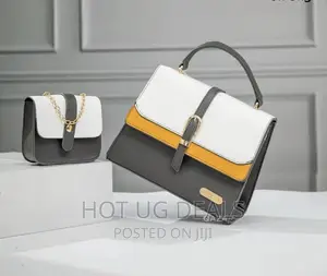 2pc Classic Ladies Handbag - Multicolor