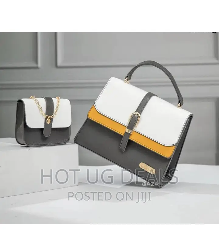 2pc Classic Ladies Handbag - Multicolor
