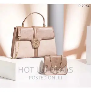 2pcs Ladies Designer Handbag - Multi Colored
