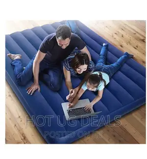 6x6 Camping Inflatable Mattress Air Bed With Pump