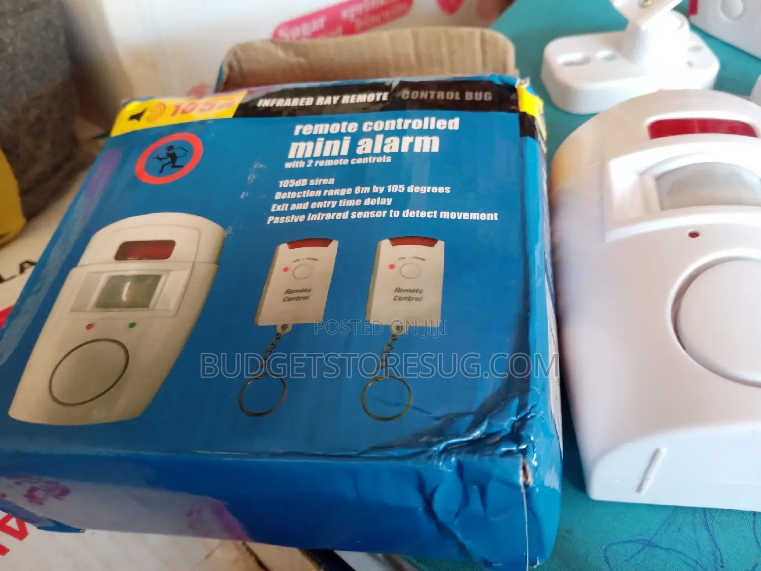 Remote Control Motion Sensor Alarm System