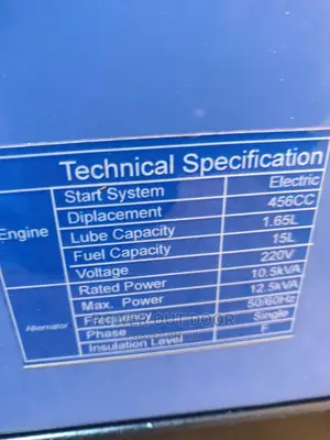 10 Kva Perkins Automatic Generator