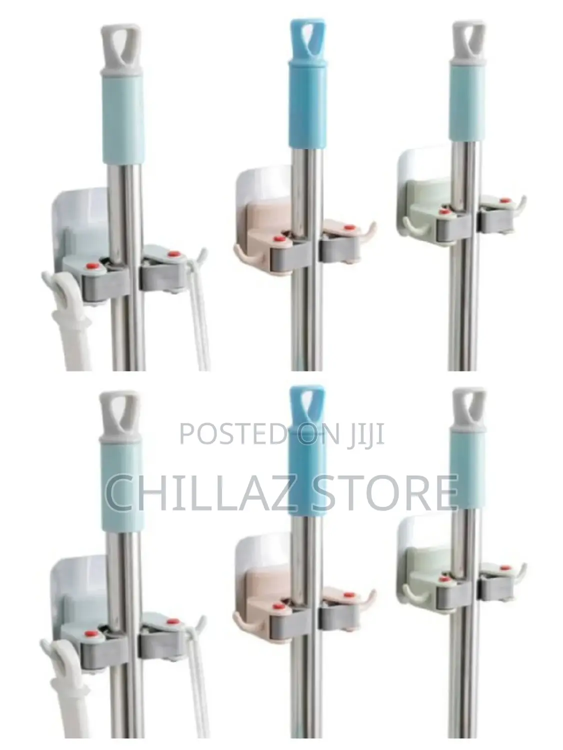 Adhesive Mop Broom Holder.