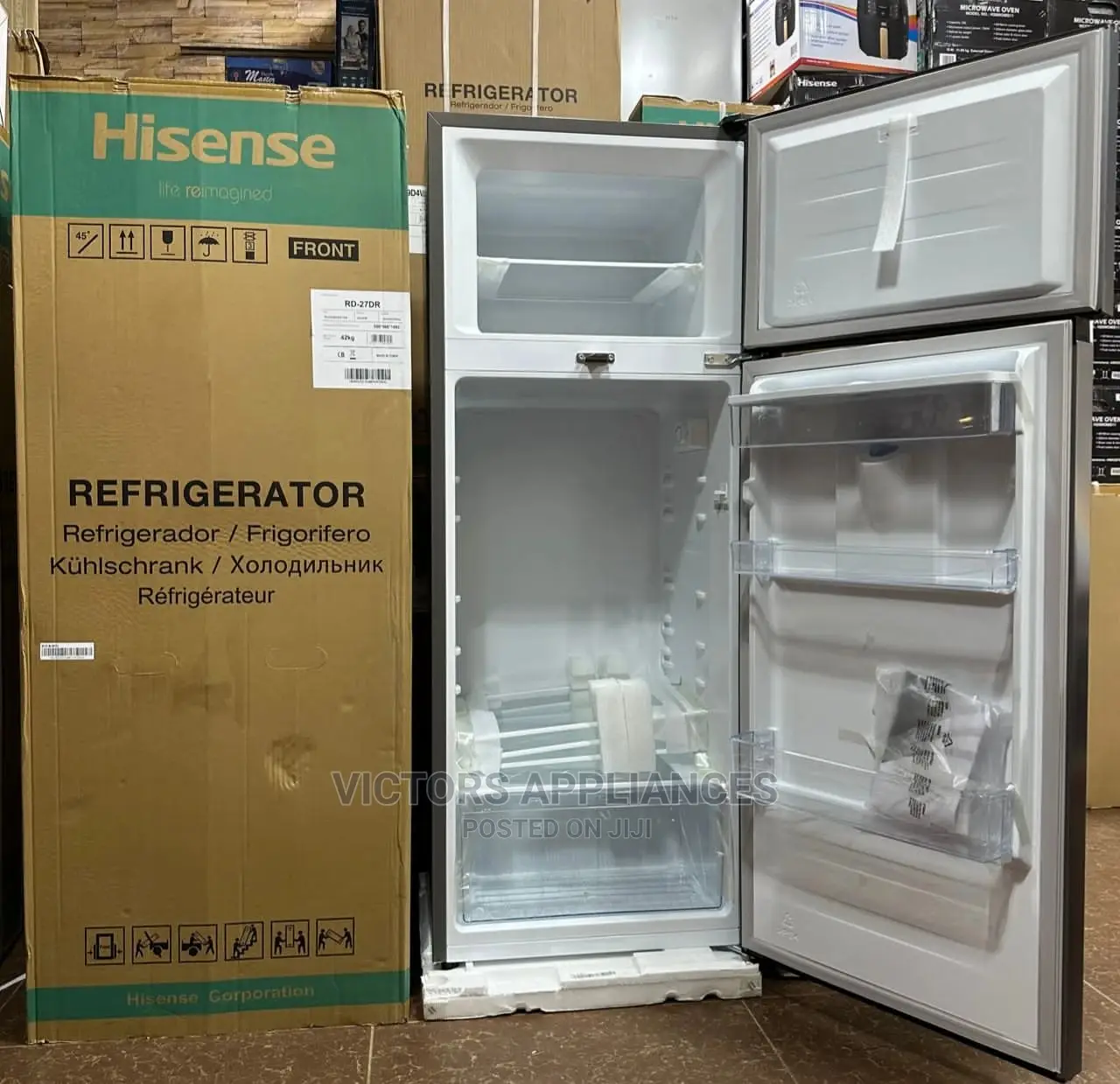 Hisense Brand New Refrigerator 270litres