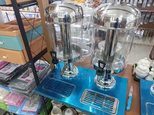 Double Non Electric Manual Juice Dispenser.