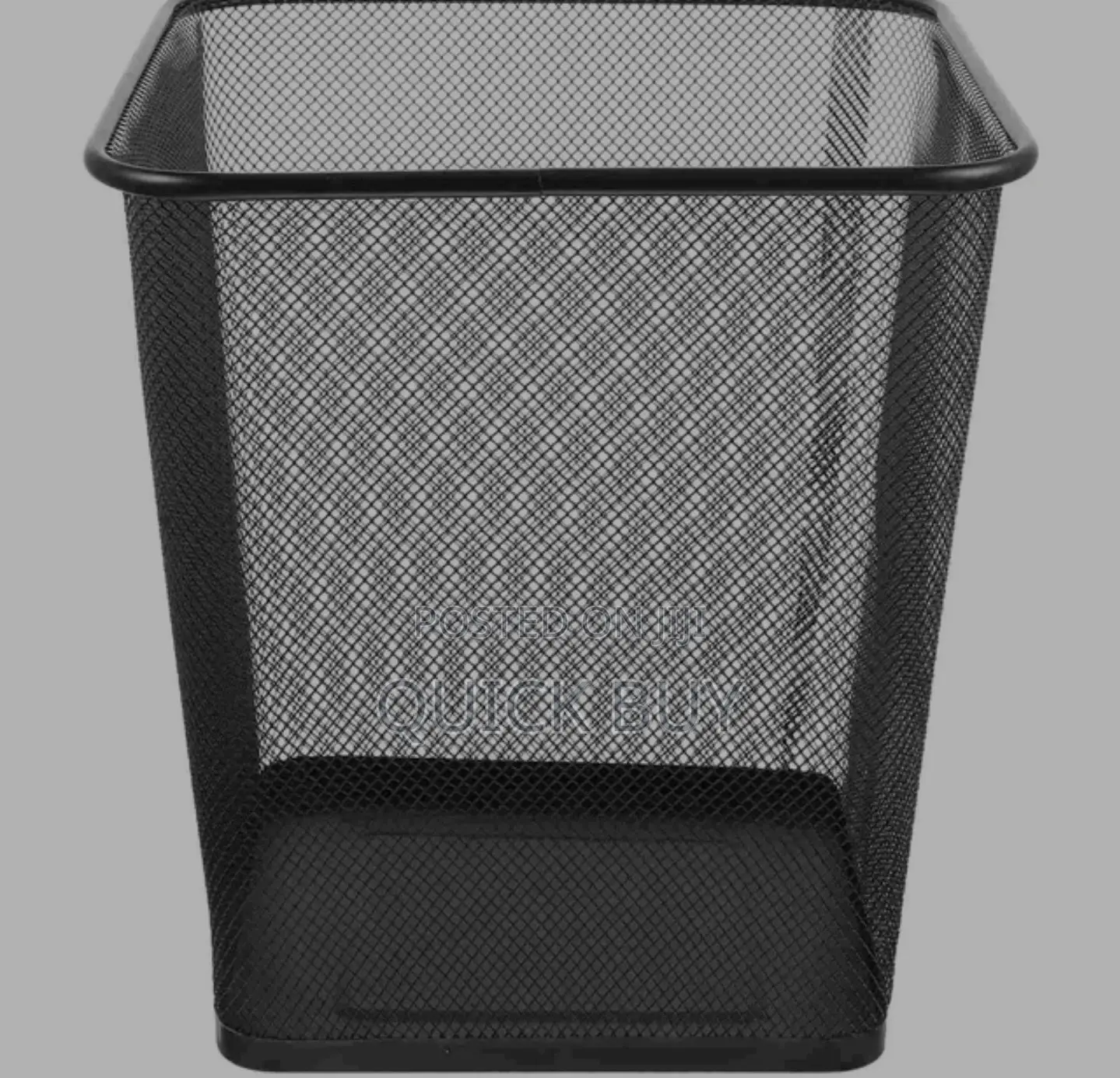 Wire Mesh Trash Can Garbage Dustbin-Square