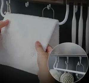 Punch Free Super Bathroom Toothbrush Holder Storage Rack