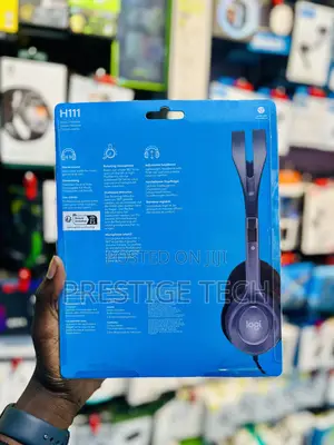 Logitech H111 Stereo Headphones With Adjustable Microphone