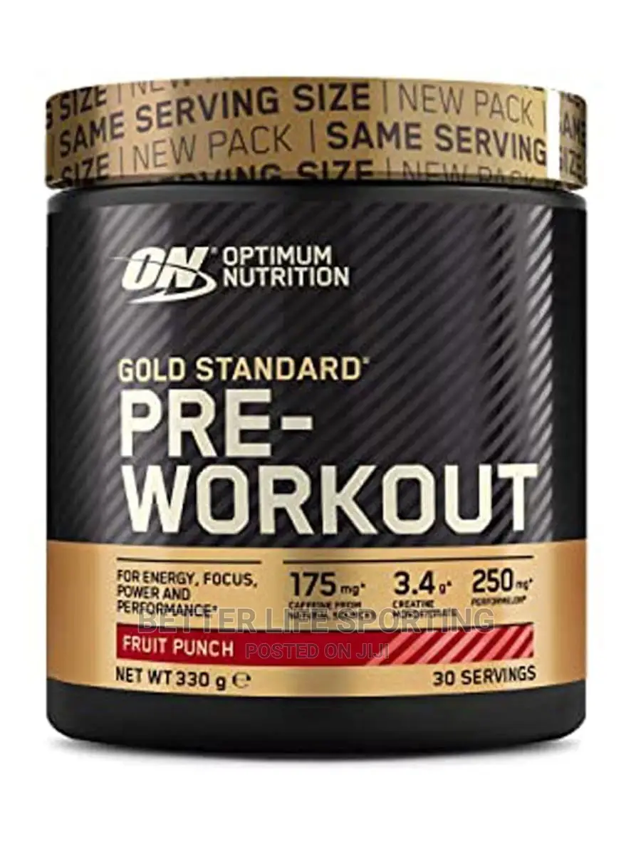 Gold Standard Pre Workout.