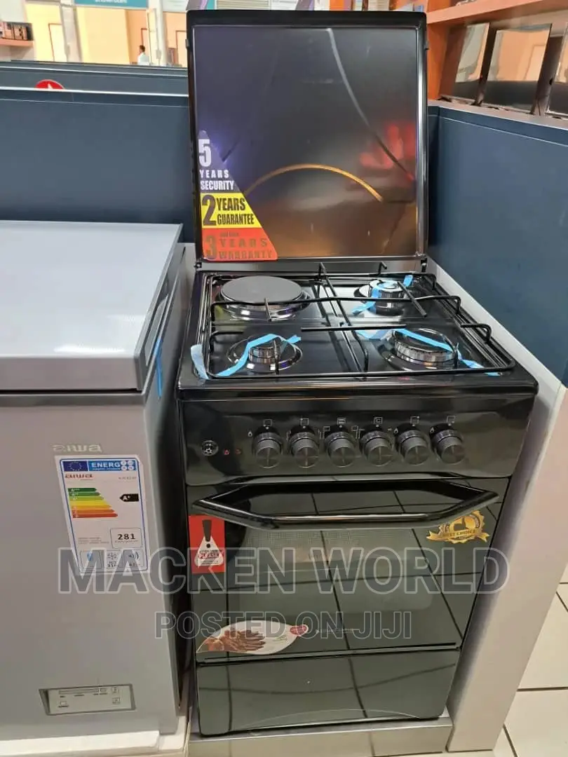 Blueflame Cooker 3 Gas Burners 1 Electric