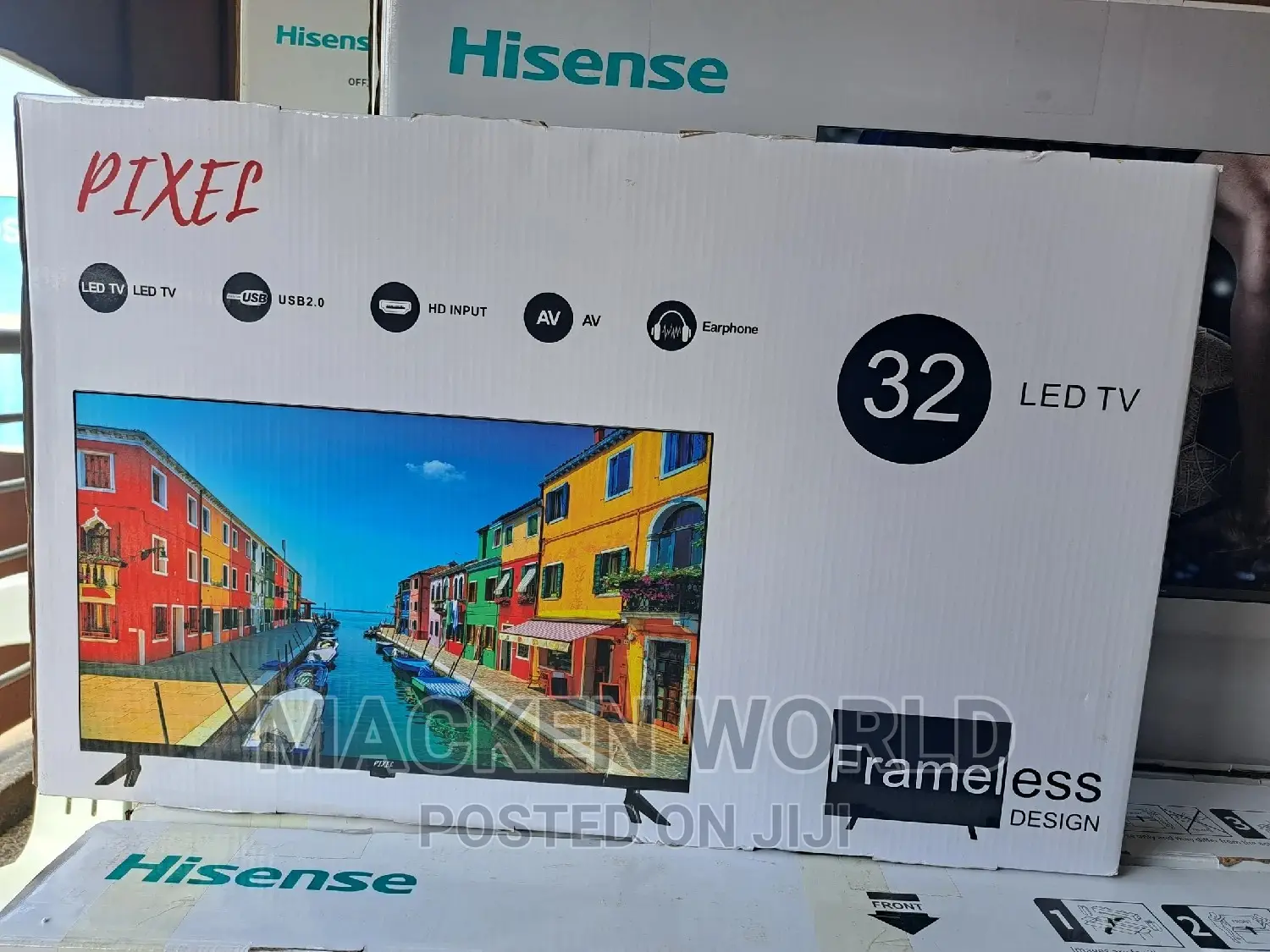 32 Pixel Digital Frameless Free to Air New