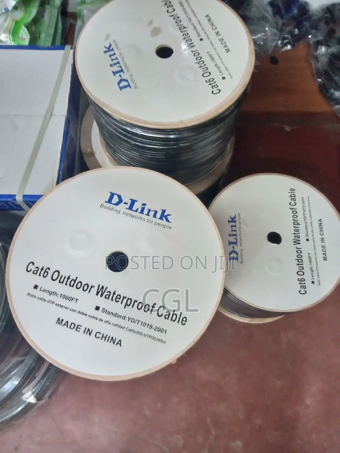 Cat6 Utp Outdoor Cable D-Link 305m Cat 6 Waterproof Dlink