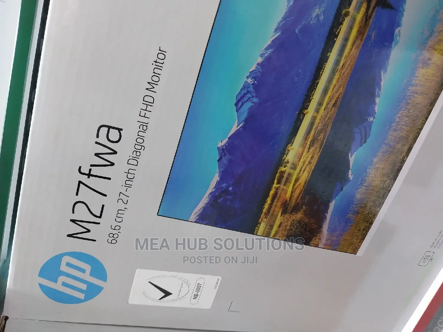 HP 27 Inch IPS Monitor