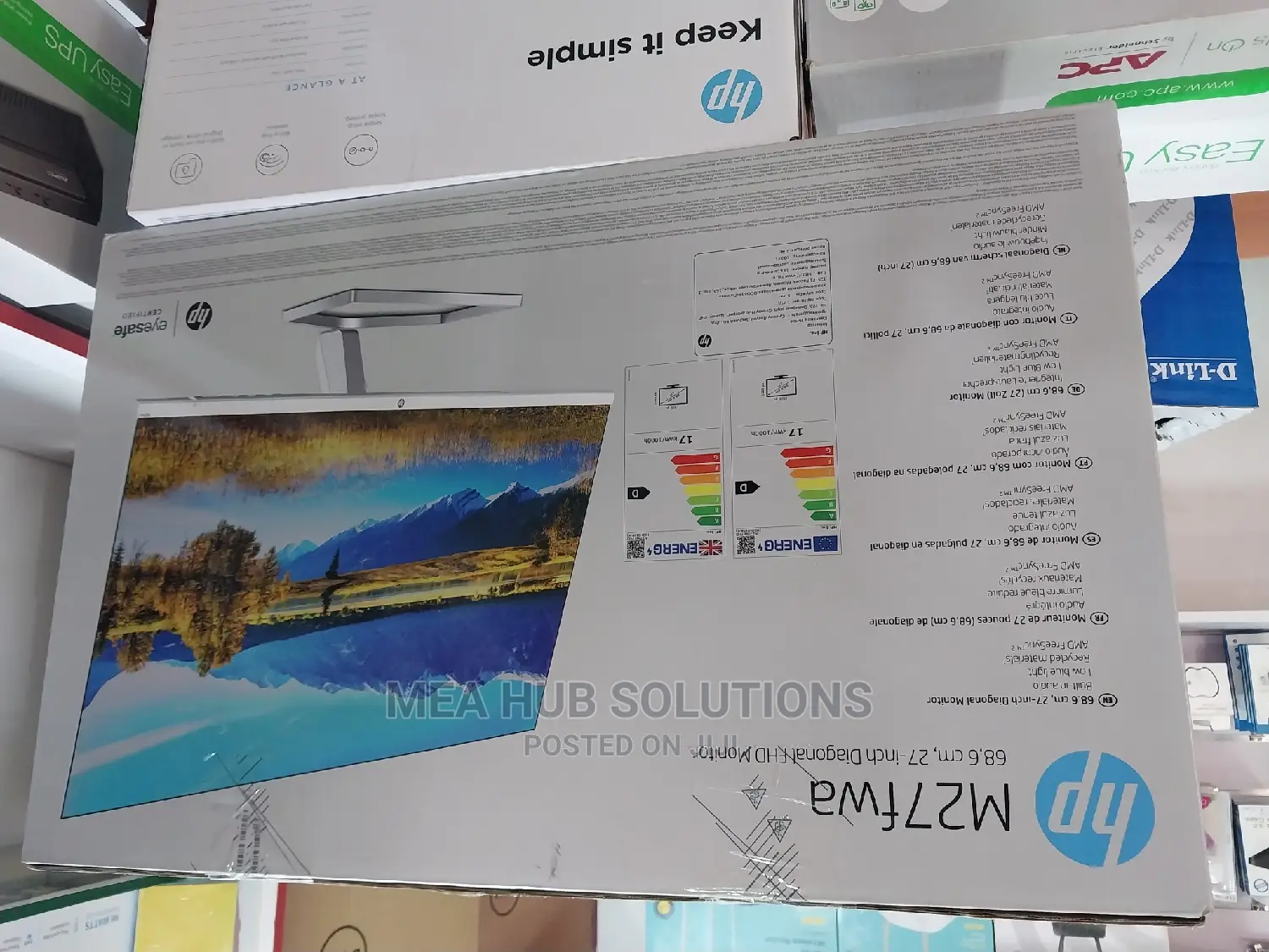 HP 27 Inch IPS Monitor