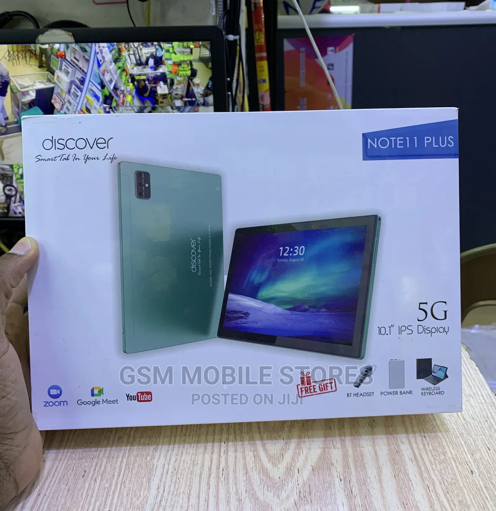 New Discover Note 11 Plus 128 GB Black