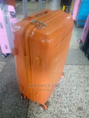 Original Plastic Suitcase.Large.( Orange)