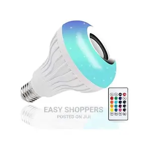 LED Music Light Bulb - White