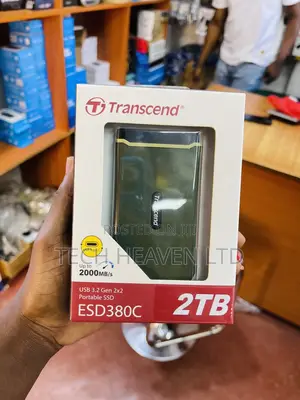 2tb Transcend SSD External Drive - Portable