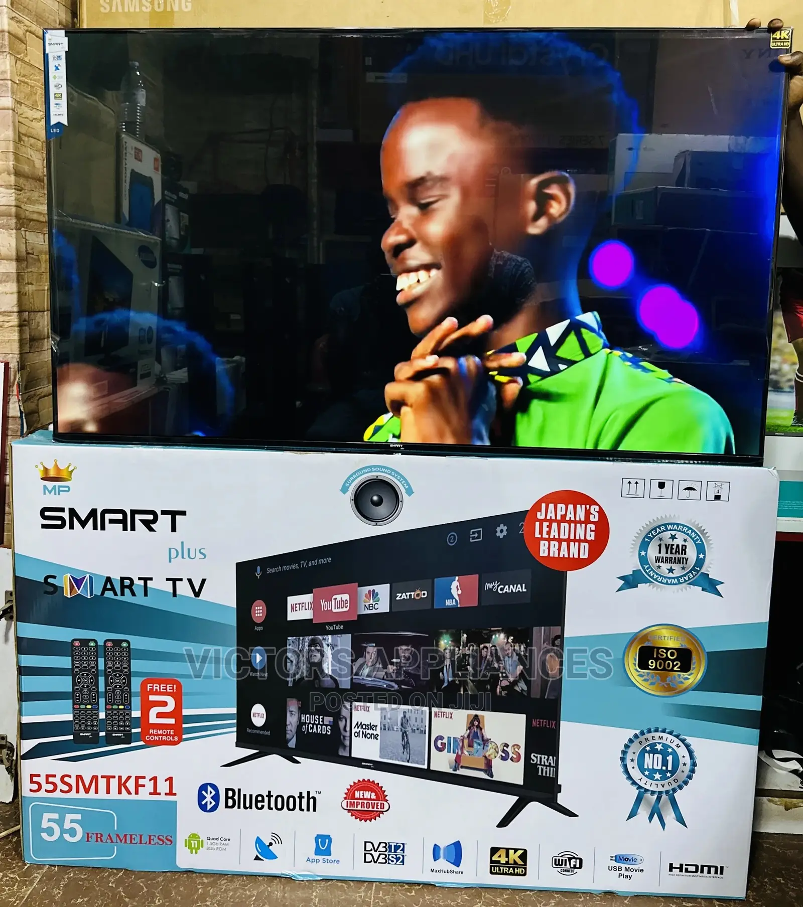 SMARTPLUS 55inch Android Smart Tv