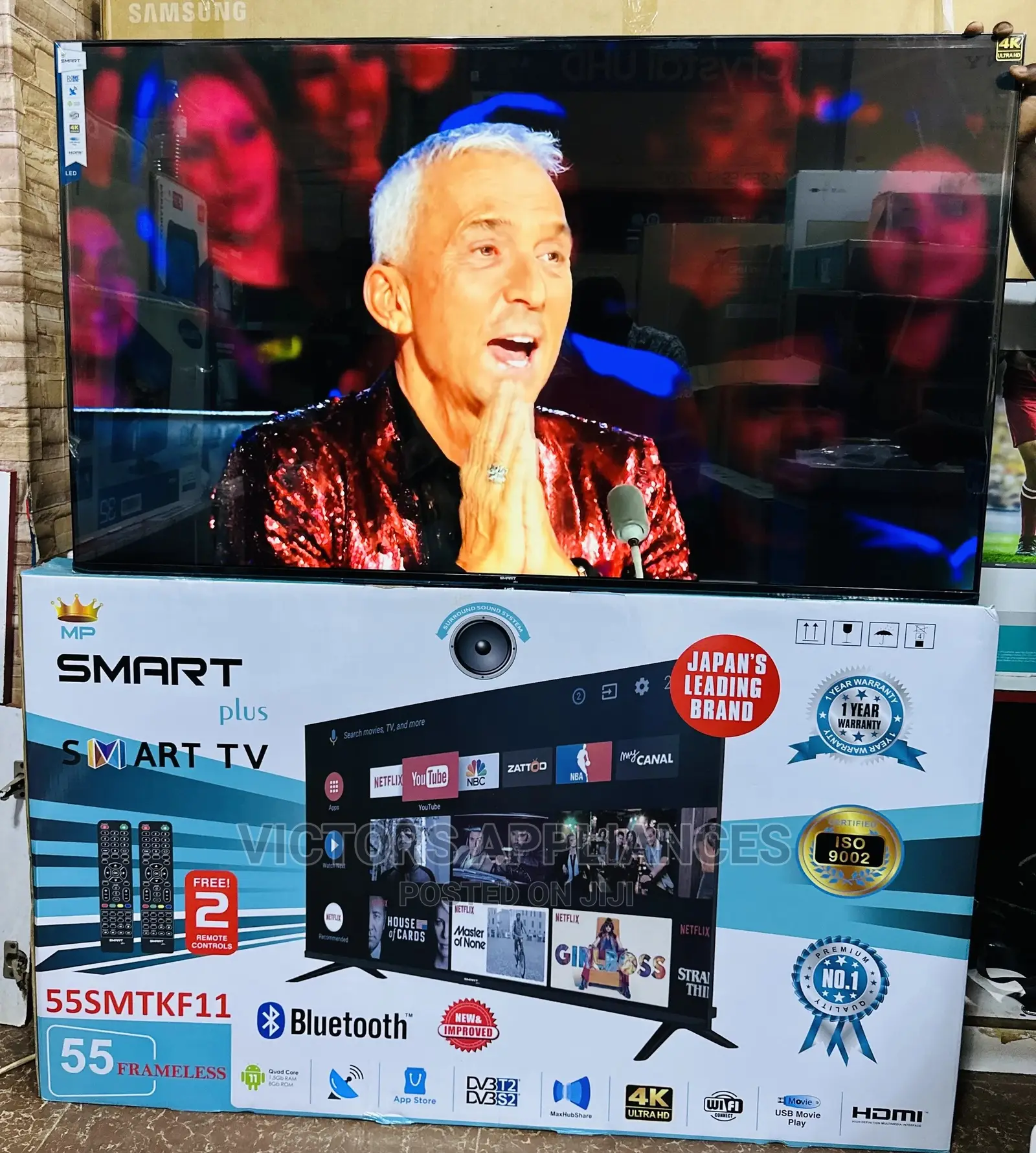SMARTPLUS 55inch Android Smart Tv