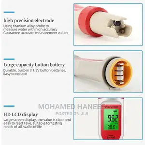 4 in 1 Multi Quality Tester PH, TDS, EC