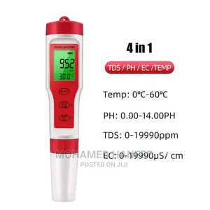 4 in 1 Multi Quality Tester PH, TDS, EC