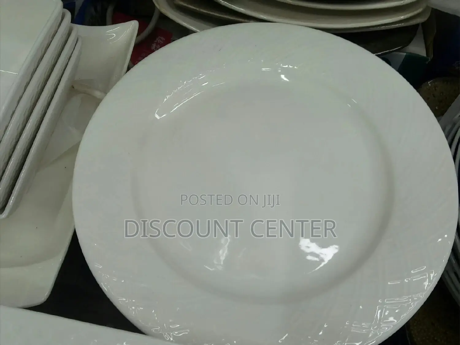 Dinner White Plate