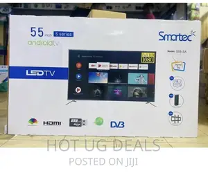 Smartec 55 Inch Android Smart Frameless Tv - Black