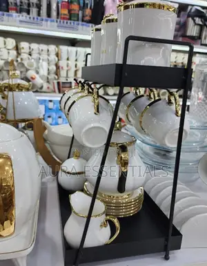 Coffee Set With Rack