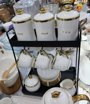 Coffee Set With Rack