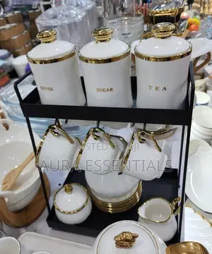 Coffee Set With Rack