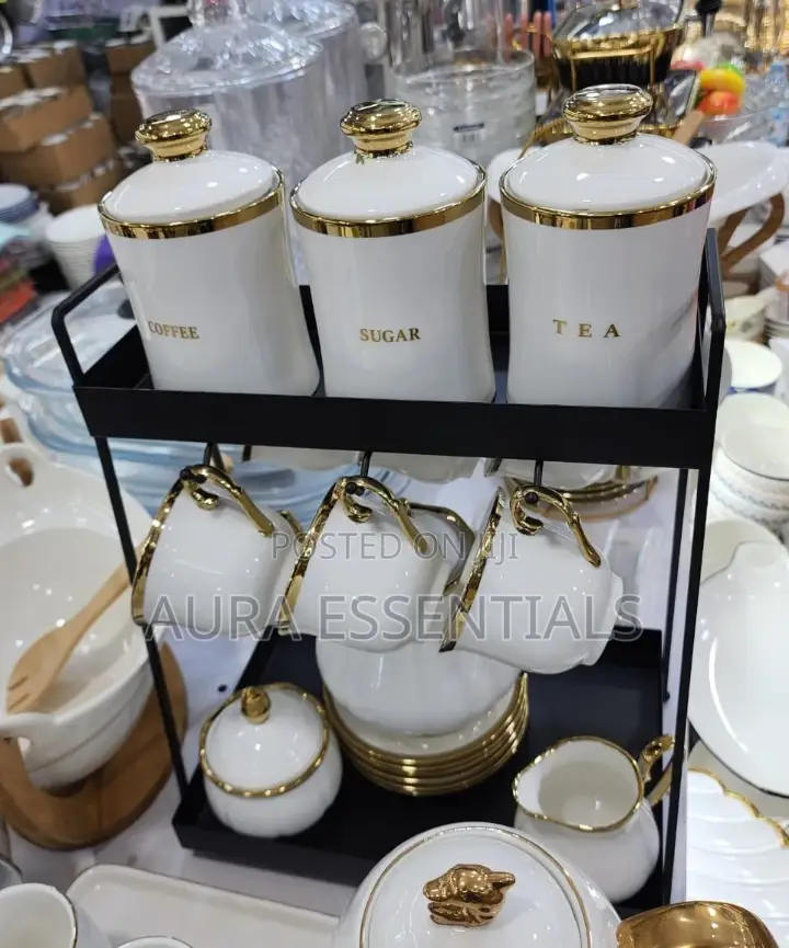 Coffee Set With Rack