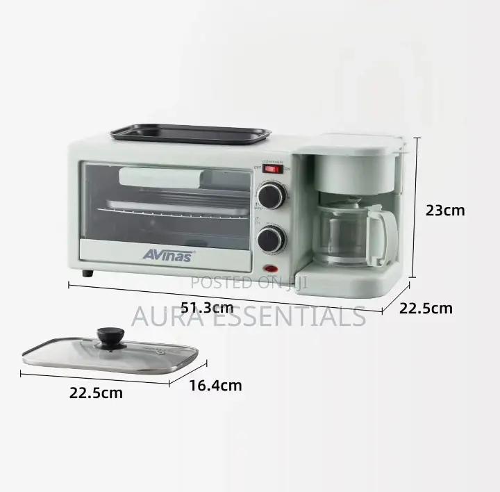 Avinas AV- 16L 3 in 1 Breakfast Machine