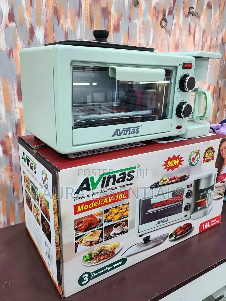 Avinas AV- 16L 3 in 1 Breakfast Machine